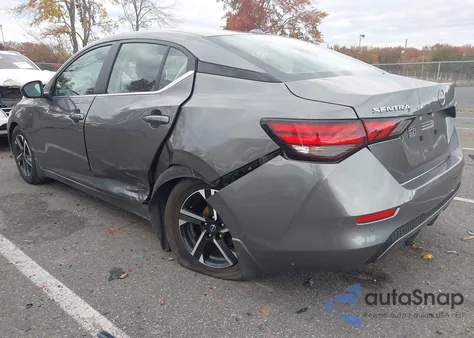 2025 Nissan Sentra Sv из США, поврежденный, VIN 3N1AB8CV0SY376696